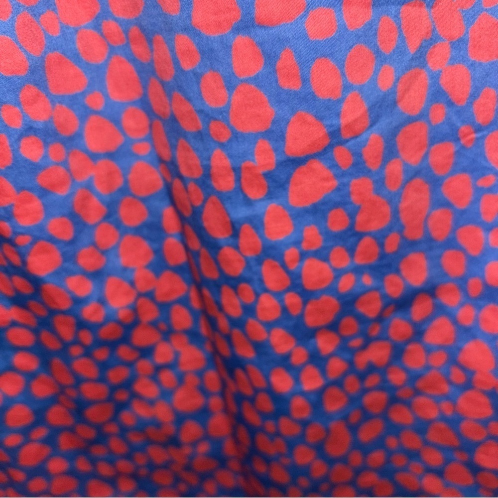 Gap The Shrunken Boyfriend" Printed Sateen Shirt Size S - Picture 5 of 9